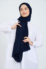 Premium Bamboo Crinkle Shawl - Lightweight & Breathable