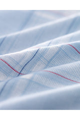 Blanch Double 100% Cotton Ranforce Duvet Cover Set - Blue