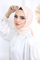Women's Cotton Jazz Shawl - Powder Pink ()