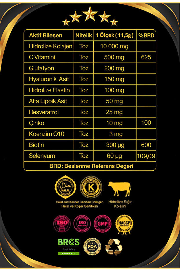 Collagen Impact Plus Prime 30 - 345g hydrolysiertes Rinderpeptid