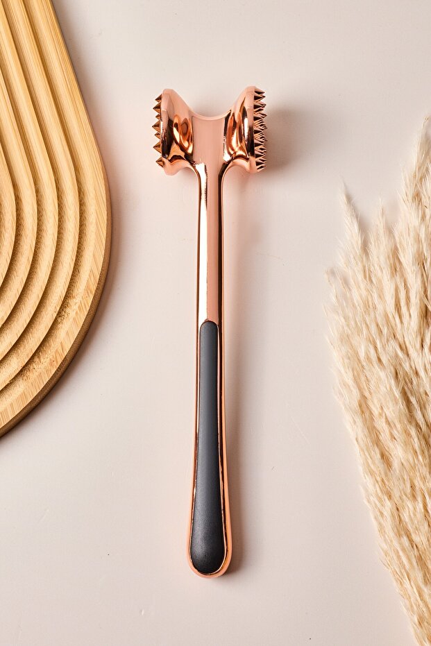 Rose Gold Meat Tenderizer - 22 cm Stainless Steel