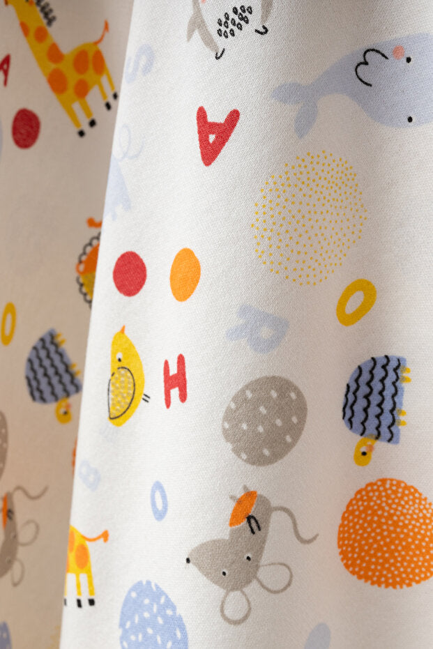 Safari Animal Print 80x90 cm 100% Cotton Baby Blanket