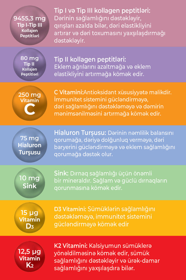 مسحوق الكولاجين المتعدد - النوع 1، 2، 3 بنكهة القهوة، 300 جرام