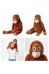 Cuddly Orangutan Plush Toy - Soft & Huggable Animal Friend