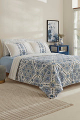 Tion 100% Cotton Double Size Quilted Duvet Cover Set