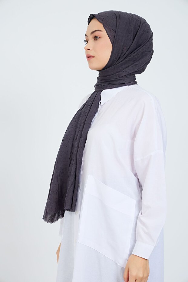 Premium Bamboo Crinkle Scarf - Lightweight &
