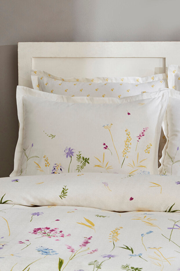 Jody Double Duvet Cover Set - 100% Cotton Wildflower Design