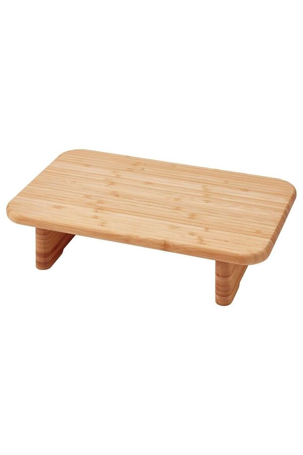 Soho Standed Bamboo Cutting Board - 33.5x22 cm Kitchen Prep Surface