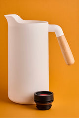 1000ml Vacuum Insulated Thermos with Wooden Handle