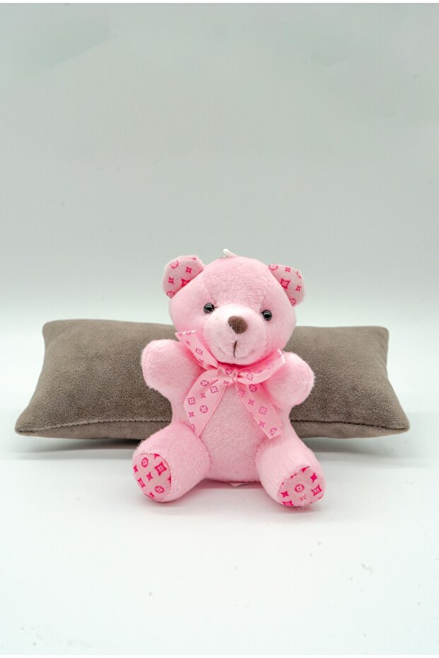 Pink Lotus Silver Necklace, Bracelet & Teddy Bear Gift Set