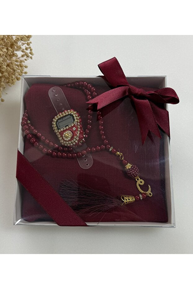 Religious Gift Set Prayer Mat & Accessories