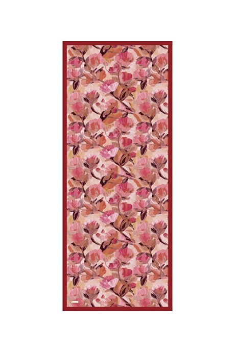 Floral Brush Shawl - Breathable & Easy-Care