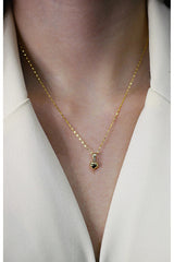 14K Gold Heart Necklace - Elegant & Timeless Gift