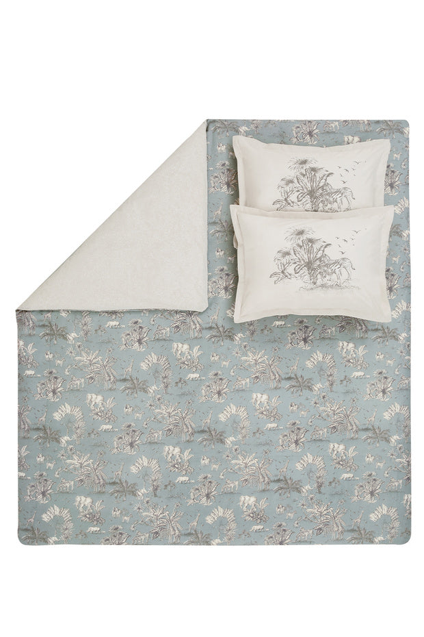 Aster Single Ranforce Duvet Cover Set - Safari Print