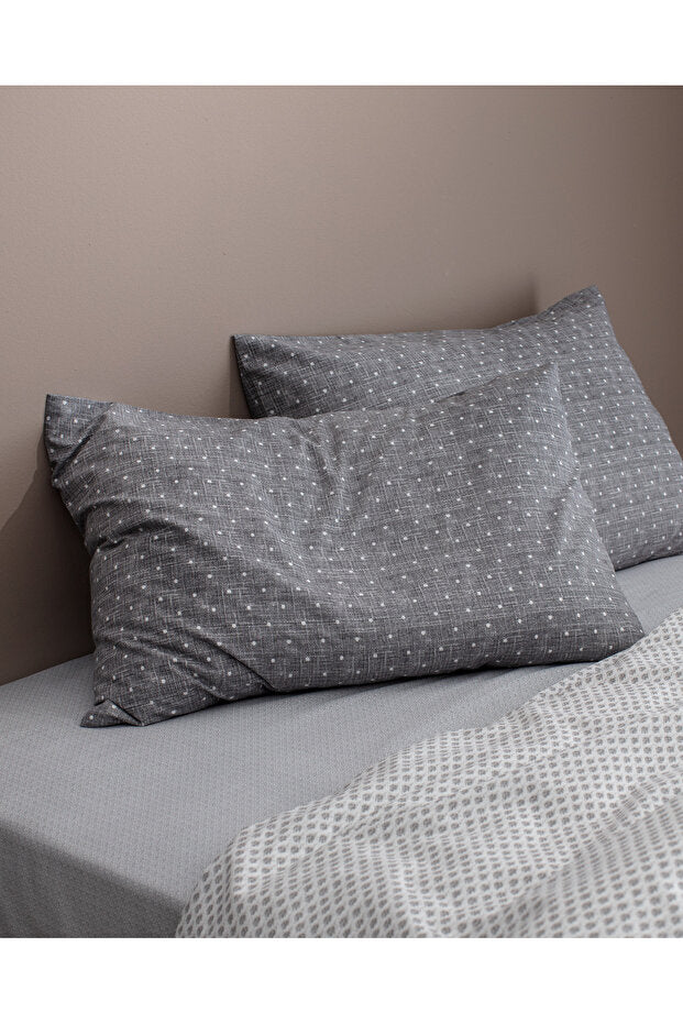 Hugo Double Printed Cotton Blend Duvet Cover Set