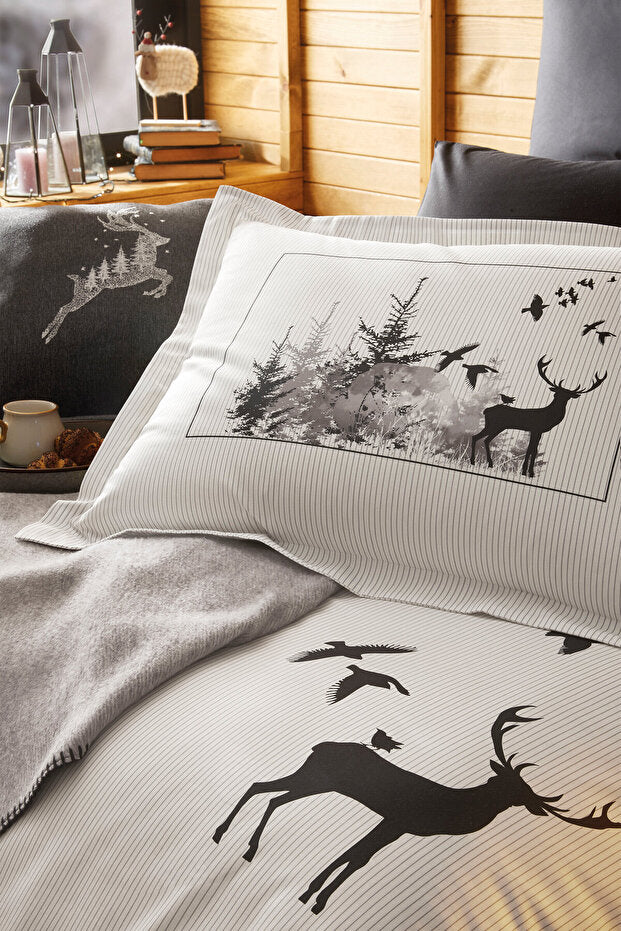 Naturaleza Double Duvet Cover Set - 100% Cotton