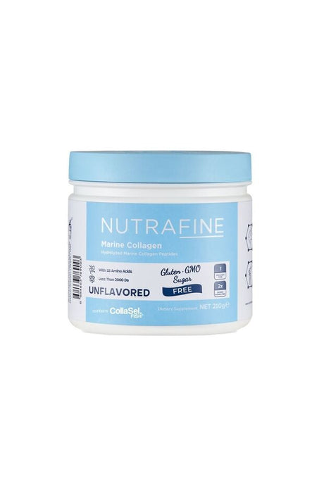 Marine Collagen Powder - 210g Unflavored, Hydrolyzed Type 1