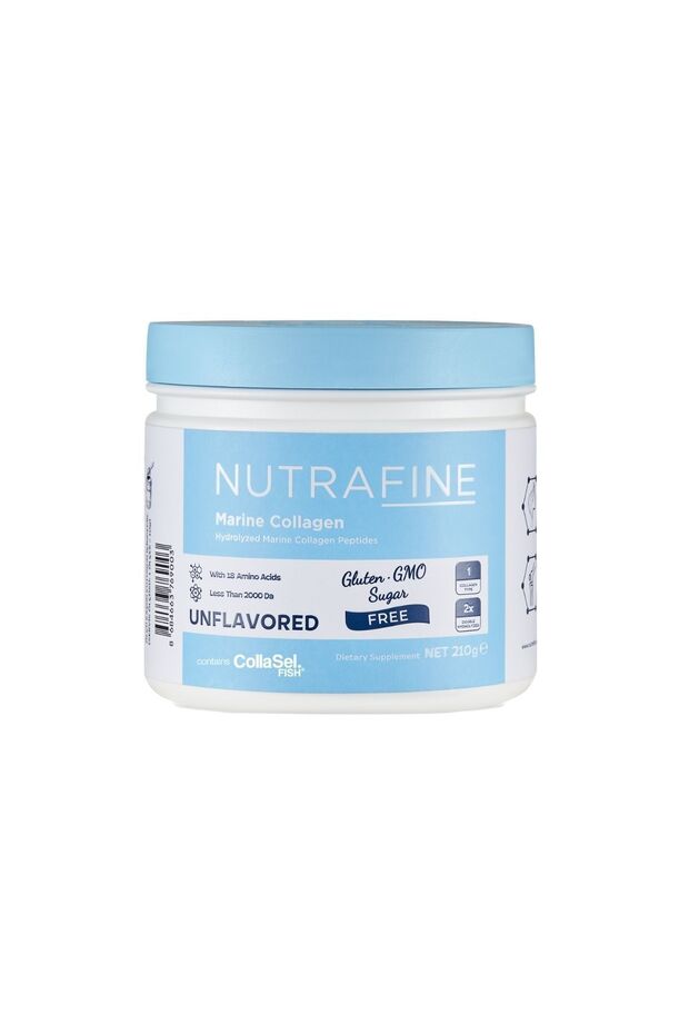 Marine Collagen Powder - 210g Unflavored, Hydrolyzed Type 1