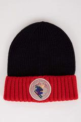 Jungen Strickmütze - Warm mit gewebtem Etikett