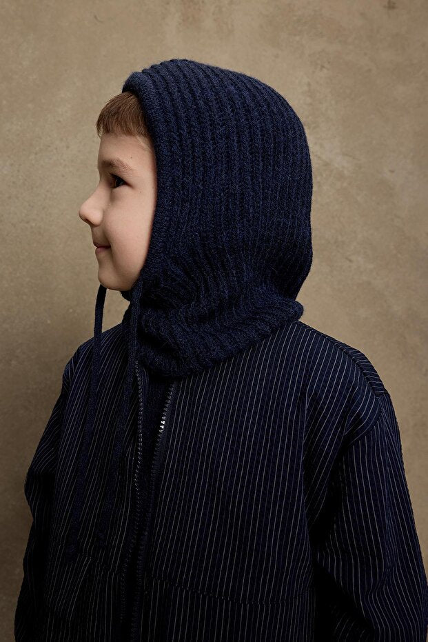 Trekkoord Sneeuw Balaclava - Marineblauw 9j