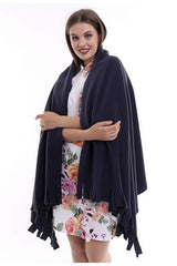 Polar Fleece Scarf Shawl - Soft, Warm & Stylish