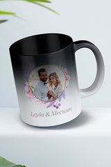 Personalized Photo Magic Mug - Color Changing Porcelain Cup