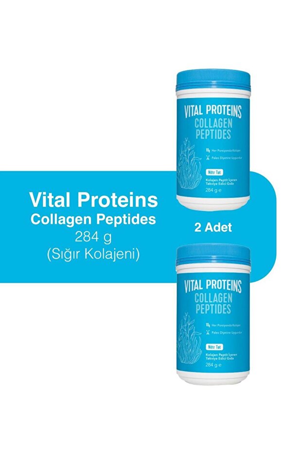 Collagen Peptides Powder - 284g x 2, Unflavored