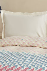 Dace 100% Cotton Double Bed Pike - Multicolor Geometric, 200x220 cm