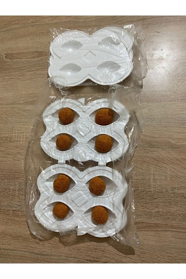 Homemade Kibbeh Mold Maker - 4 Cavity Design for Easy Prep