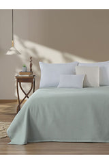 Double Waffle Bedspread - 100% Organic Cotton, 200x230cm