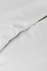 Back to Basic 100% Cotton King Size Duvet Cover Set - White