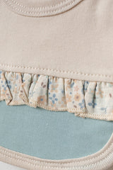新生児用 0-3ヶ月 蝶の刺繍入り 5点セット（病院退院用）