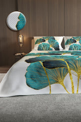 Luxury 100% Cotton Double Pique Bedspread Set - 3 Pieces