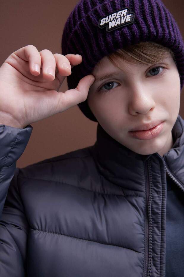 Beanie in Maglia 'SUPER WAVE' per Ragazzi - Cappello Caldo