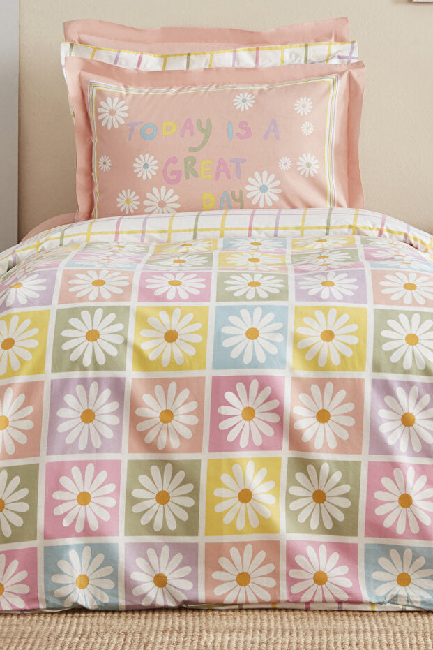Young Great Day Einzelbett-Bettbezug-Set – 100 % Baumwolle