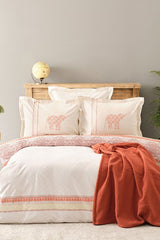 Espilo 100% Cotton Double Duvet Cover Set with Pique