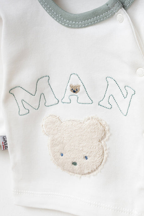 Little Man Newborn Baby Hospital Exit 10-Piece Clothing Set