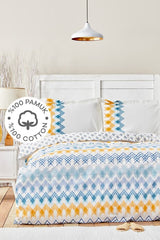 Ethnico 100% Cotton Double Size Duvet Cover Set