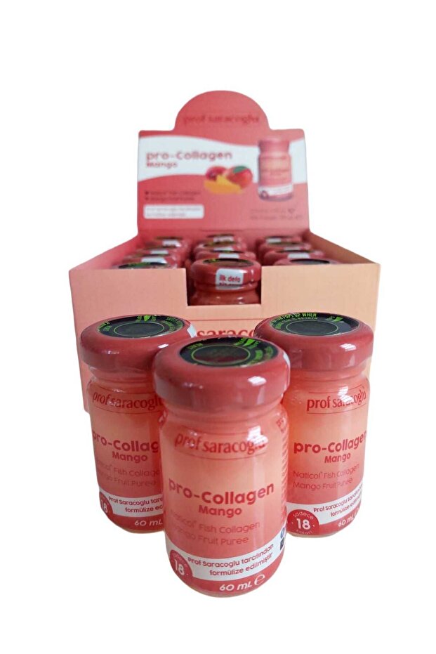 Pro Collagen Mango - 12 x 60ml Rybí kolagenové shoty