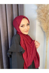 Bamboo Crushed Shawl - Easy-Care & Stylish