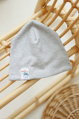 Little Prince Soft Grey Baby Beanie
