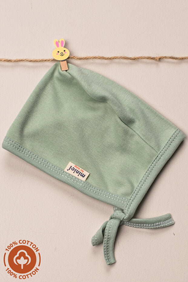 Conjunto de Gorras para Bebés de Algodón Orgánico Unisex - Paquete de 3
