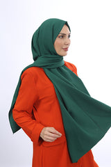 Women's Emerald Cotton Crush Jazz Shawl