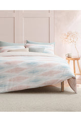 Faya Double 100% Cotton Ranforce Printed Duvet Cover Set