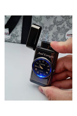 Personalized Watch Lighter with Torch Flame - Boxed Gift