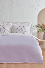 Nevra Double Piqué Summer Bedding Set - 100% Cotton Lilac