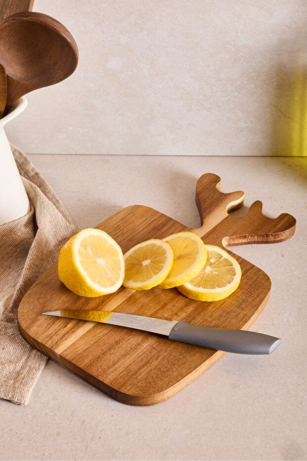 Acacia Deer Cutting Board - 30x20 cm