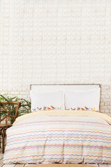 Alegra Mood Multi 100% Cotton Double Pike Bedding Set