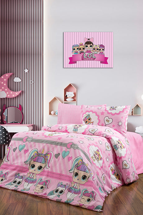 LOL Surprise! Single Duvet Cover Set - 3-Piece