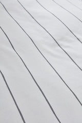 Cordova 100% Cotton Double Duvet Cover Set - Anthracite